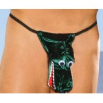 Alligator Pouch Mens Thong Underwear