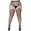 Duchess Lace Net Suspender Stockings