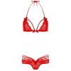 Be Bold Red Lace Bralette and Panty Lingerie Set