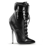 Dagger Locking Ankle Boots with 6 Inch Heel