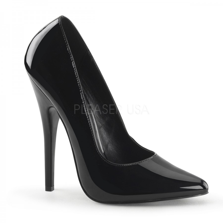 black 6 inch stiletto heels