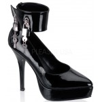 Locking Indulge Black Patent Platform Pump