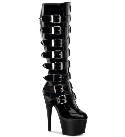 Buckled Adore Knee High Platform Boots