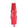 Adore Red Mesh Platform Bootsie