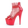 Adore Red Heels Mesh Platform Bootsie