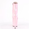 Adore Baby Pink Platform High Heel Granny Boots
