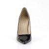 Classique Black Patent 4 Inch High Heel Pump