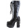 All Tied Up Charade Gothic Knee Boots