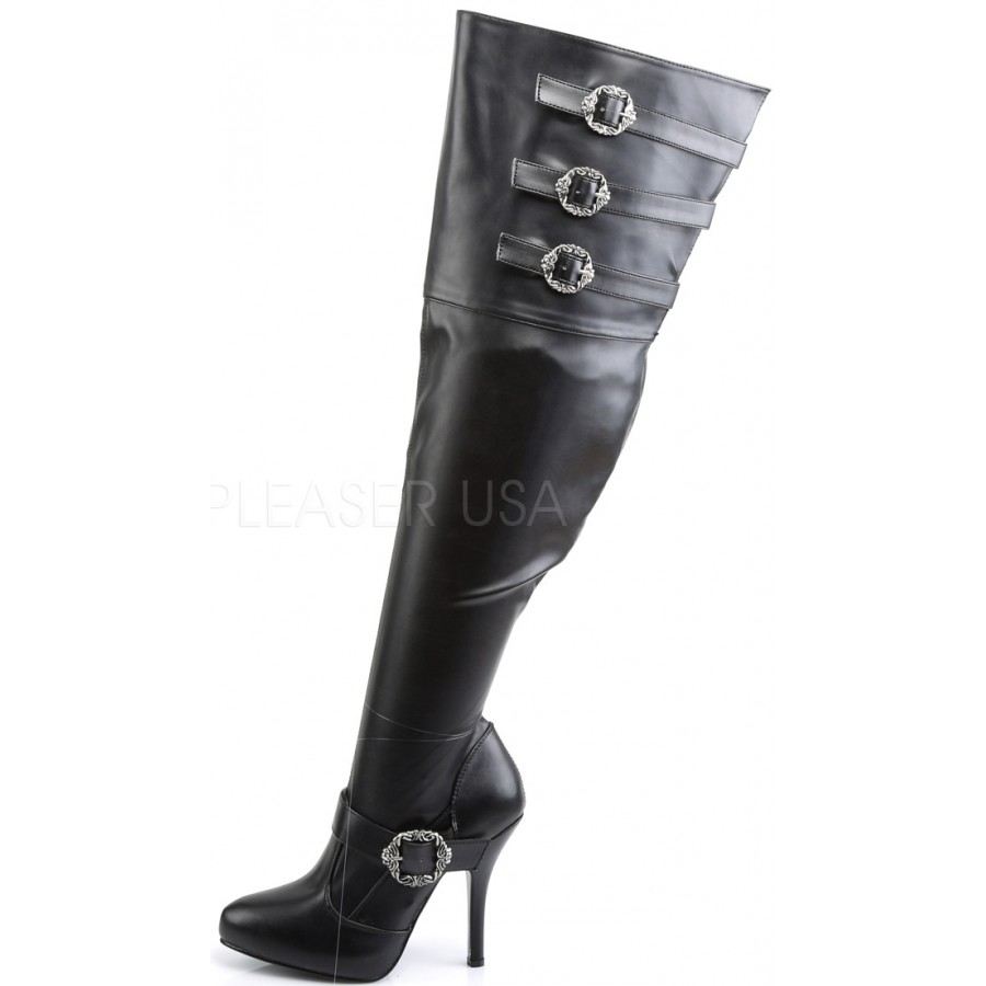 wide calf thigh high boots canada