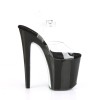 Xtreme 8 Inch Ankle Strap Rhinestone Platform Sandal
