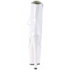 Xtreme 8 Inch High White Patent Granny Boots